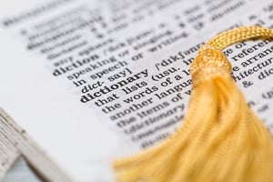 dictionary page