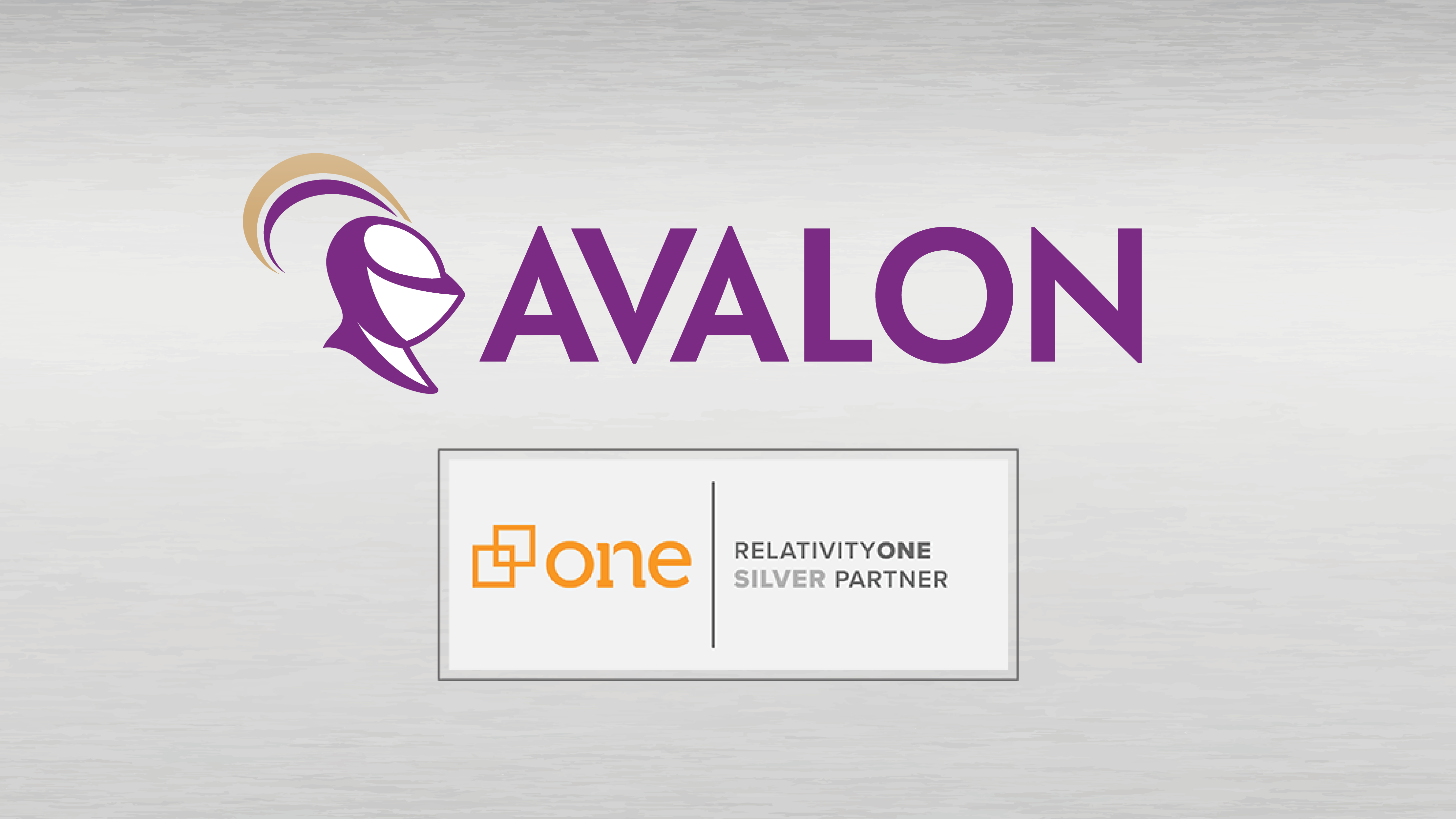 Avalon RelativityOne Silver Partner logos